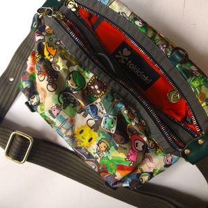 Tokidoki Purse Vintage Save the World Save the Whales theme